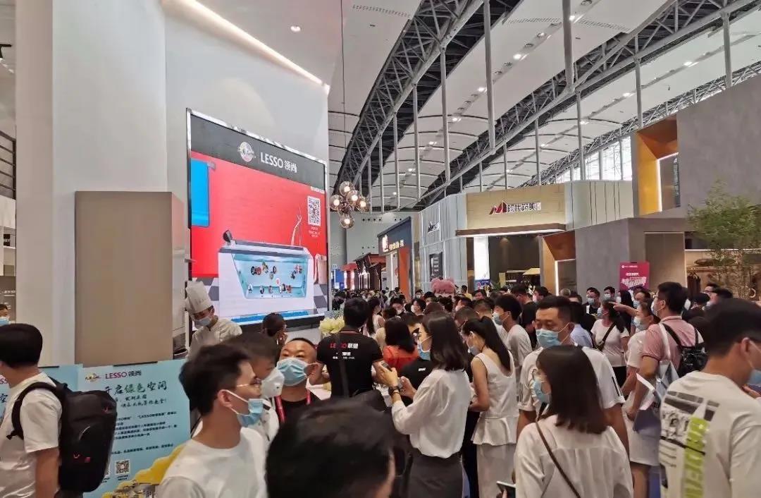 廣州建博會 | 第1天,打卡領尚品牌館,邂逅美好生活另一面