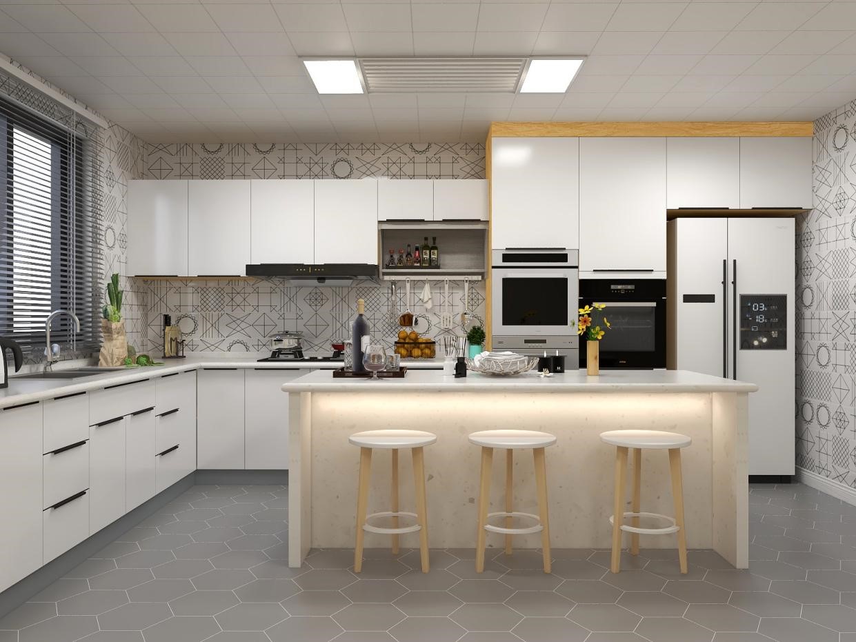 用好整體櫥柜，方寸廚房也能井然有序