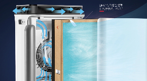 大風量低噪音，節能省電