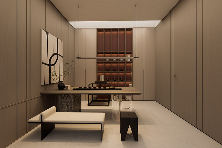 鉑領(lǐng)系列茶室